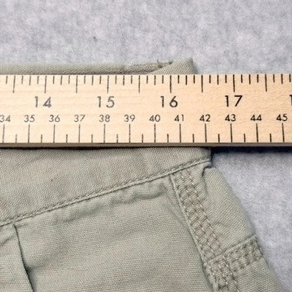 The North Face Mens Khaki Carpenter Pants Size 34 Canvas‎ Utility Work Trousers